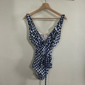 Jessica Rey Gingham One Piece Swimsuit